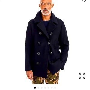 J. Crew Navy Peacoat - Size Small. Excellent condition